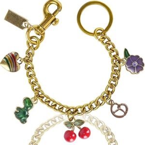 Cherry Keychain-Key Cherry Accessories for Women Cute Bag Charm