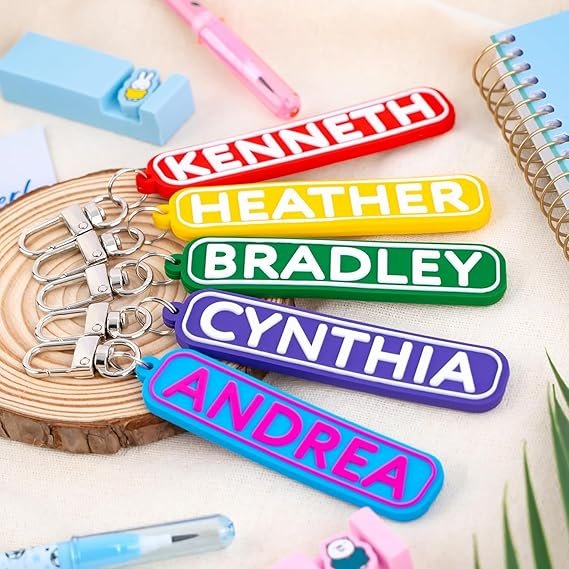Personalized Sports Keychain – Custom Name Tag with Baseball, Basketball, Football, Soccer, Volleyball(Cool) - Image 4