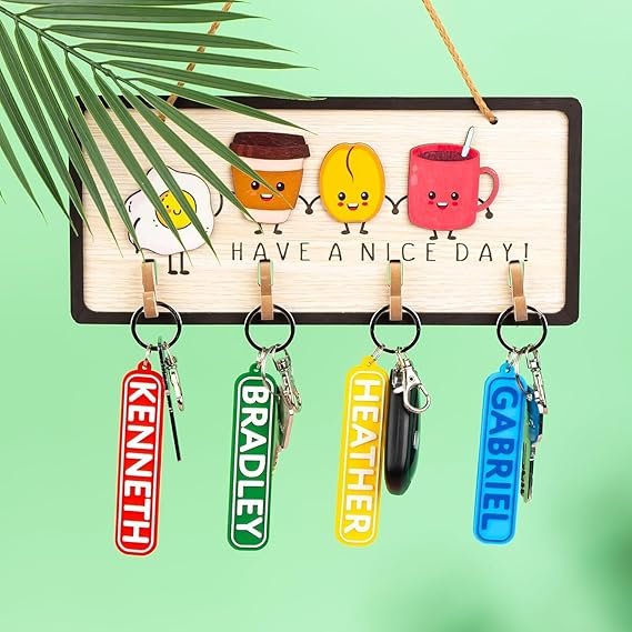 Personalized Sports Keychain – Custom Name Tag with Baseball, Basketball, Football, Soccer, Volleyball(Cool) - Image 5
