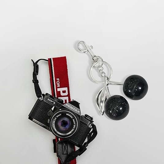 Cherry Keychain & Bag Charm - Cute Cherry Accessories for Women - Gift - Image 6