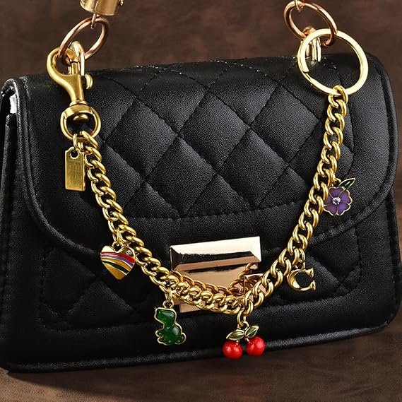 Cherry Keychain-Key Cherry Accessories for Women Cute Bag Charm - Image 6